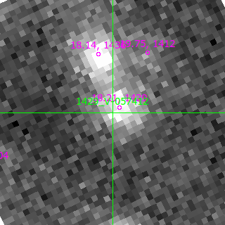 V-057412 in filter V on MJD  60262.140