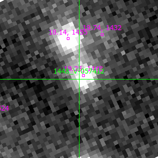 V-057412 in filter V on MJD  60290.170