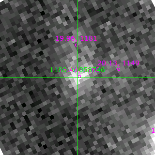 V-058746 in filter B on MJD  59794.380