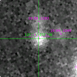 V-058746 in filter B on MJD  59903.220