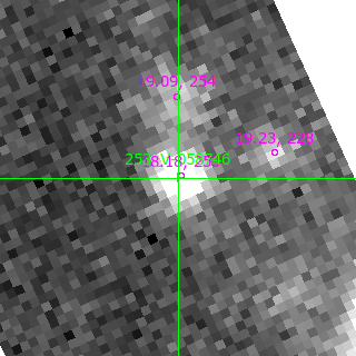 V-058746 in filter B on MJD  60172.380