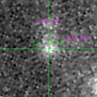 V-058746 in filter B on MJD  60205.160