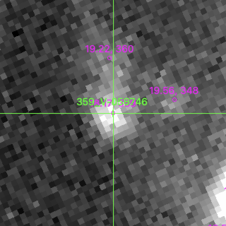 V-058746 in filter B on MJD  60290.150