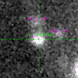 V-058746 in filter B on MJD  60342.100