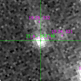 V-058746 in filter B on MJD  60529.380