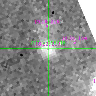 V-058746 in filter B on MJD  60556.270