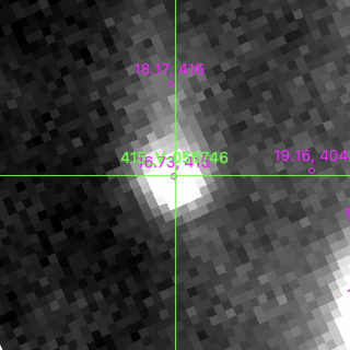 V-058746 in filter R on MJD  60290.150