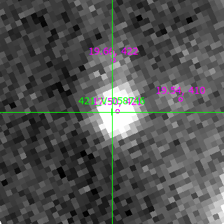 V-058746 in filter V on MJD  60292.180