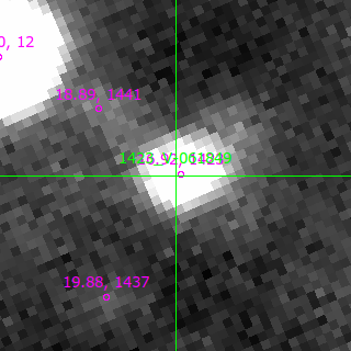 V-061849 in filter B on MJD  60342.090