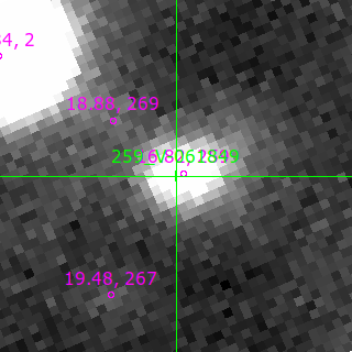 V-061849 in filter B on MJD  60556.260