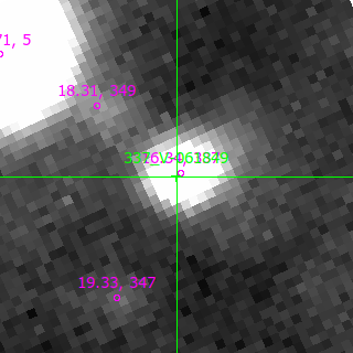 V-061849 in filter V on MJD  60172.380