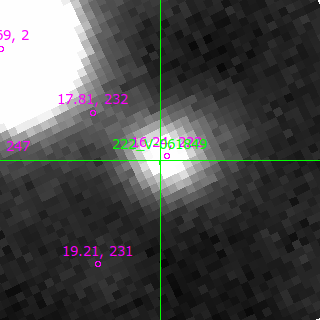 V-061849 in filter V on MJD  60262.140