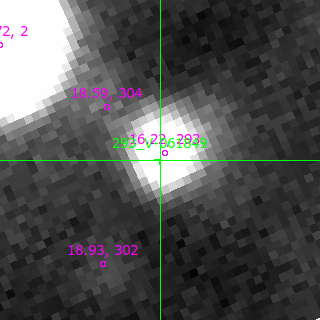 V-061849 in filter V on MJD  60290.170