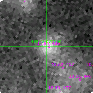 V-072150 in filter B on MJD  59823.240
