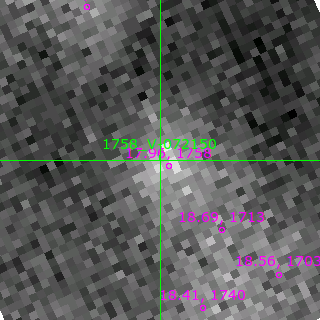 V-072150 in filter B on MJD  59879.130