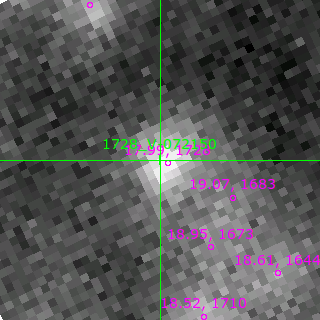 V-072150 in filter B on MJD  59903.200