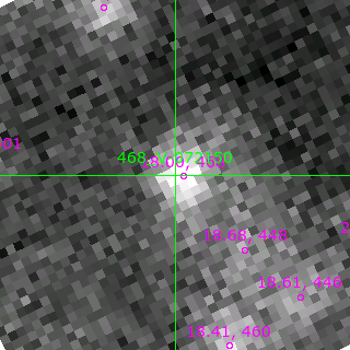 V-072150 in filter B on MJD  59932.150