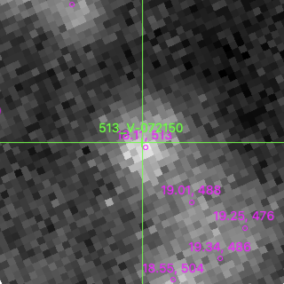 V-072150 in filter B on MJD  60290.150