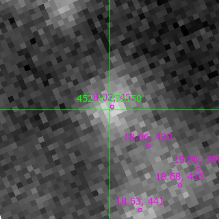 V-072150 in filter B on MJD  60290.150
