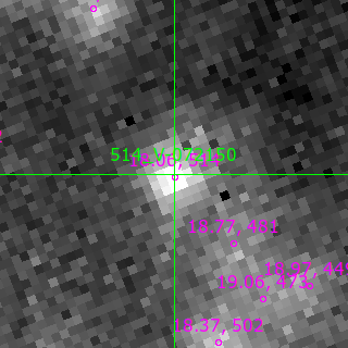 V-072150 in filter B on MJD  60651.160