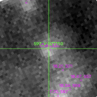 V-072150 in filter R on MJD  60290.150