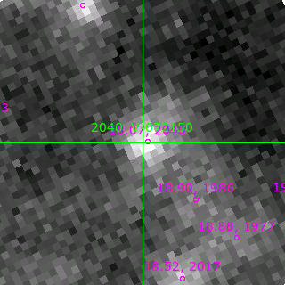 V-072150 in filter V on MJD  59932.150