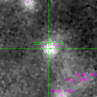 V-072150 in filter V on MJD  60172.380