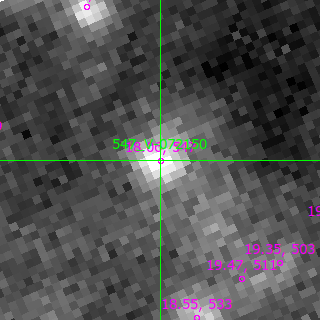 V-072150 in filter V on MJD  60342.090