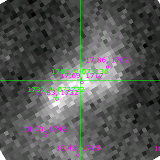 V-073136 in filter B on MJD  59161.100