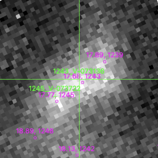 V-073136 in filter B on MJD  59849.180