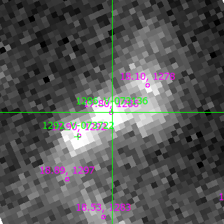 V-073136 in filter B on MJD  60205.170