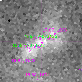 V-073136 in filter B on MJD  60506.350
