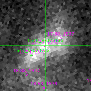 V-073136 in filter B on MJD  60562.270