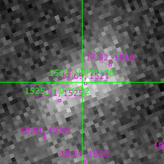V-073136 in filter B on MJD  60592.130