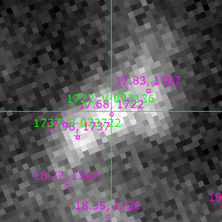 V-073136 in filter B on MJD  60612.160