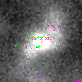 V-073136 in filter R on MJD  57328.170