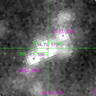 V-073136 in filter R on MJD  60342.100