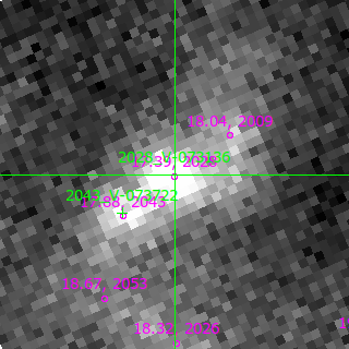 V-073136 in filter V on MJD  60205.170
