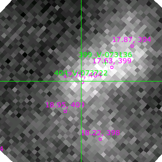 V-073722 in filter B on MJD  58420.100