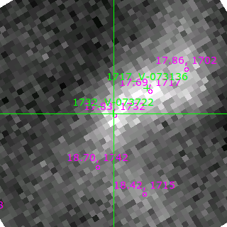 V-073722 in filter B on MJD  59161.100