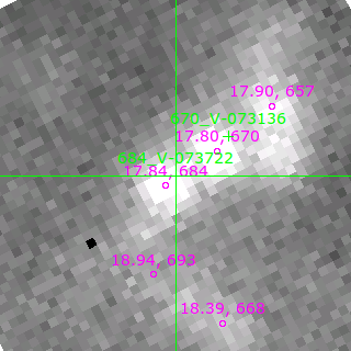 V-073722 in filter B on MJD  59441.400