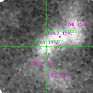 V-073722 in filter B on MJD  59463.310