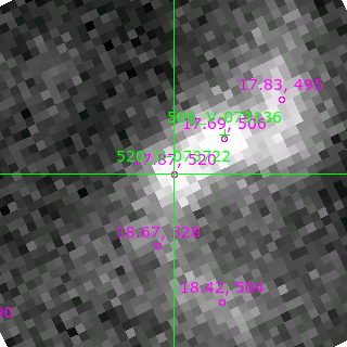 V-073722 in filter B on MJD  59823.240