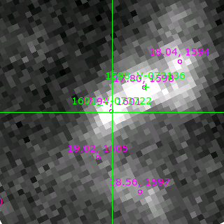 V-073722 in filter B on MJD  59904.140