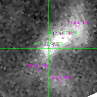 V-073722 in filter B on MJD  60290.190