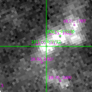 V-073722 in filter B on MJD  60342.100