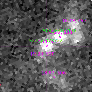 V-073722 in filter B on MJD  60504.380