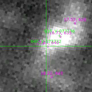 V-073722 in filter R on MJD  57328.190