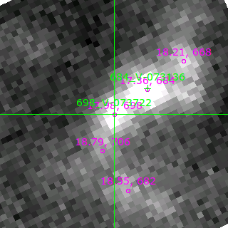 V-073722 in filter V on MJD  59583.170