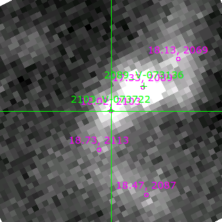 V-073722 in filter V on MJD  59583.170